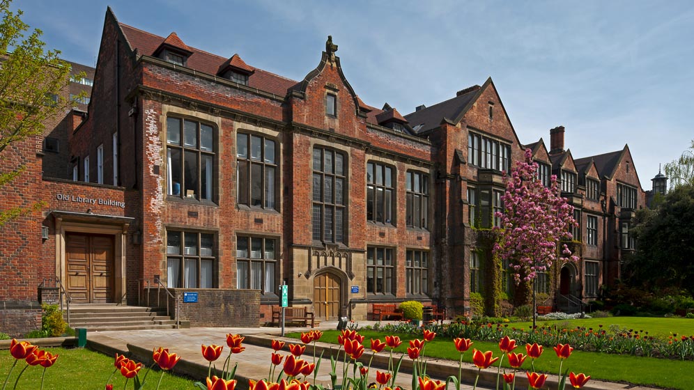The Old Library Building in the Old Quadrangle
